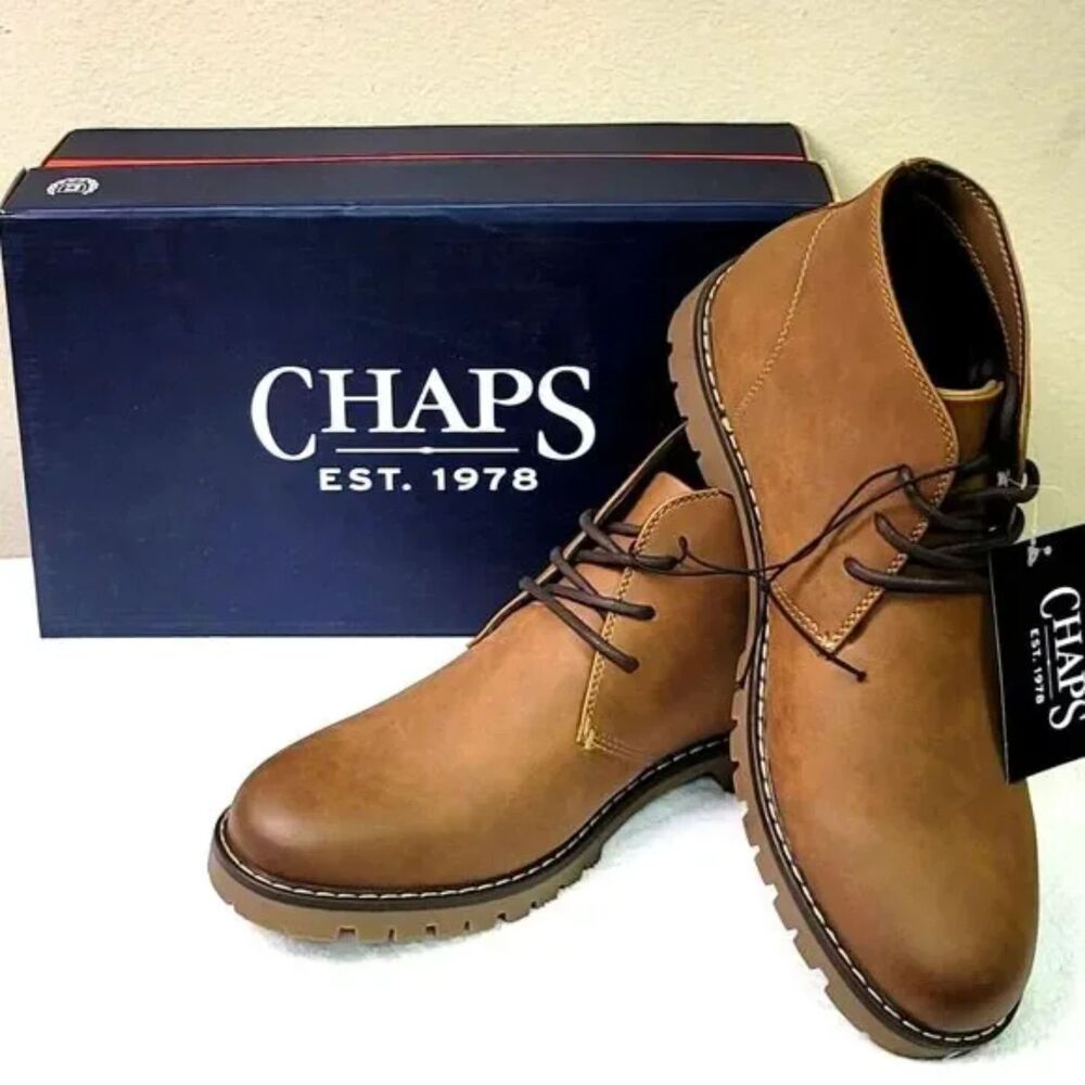Chukka Boots . Size: 10 . Chaps . w/ Memory Foam … - image 1